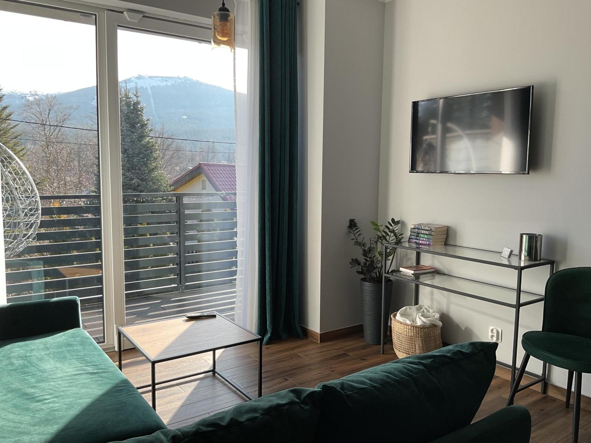Z Widokiem Apartamenty - Apartamenty Z Widokiem Na Gory I Zewnetrzna Balia Szklarska Poręba Eksteriør bilde